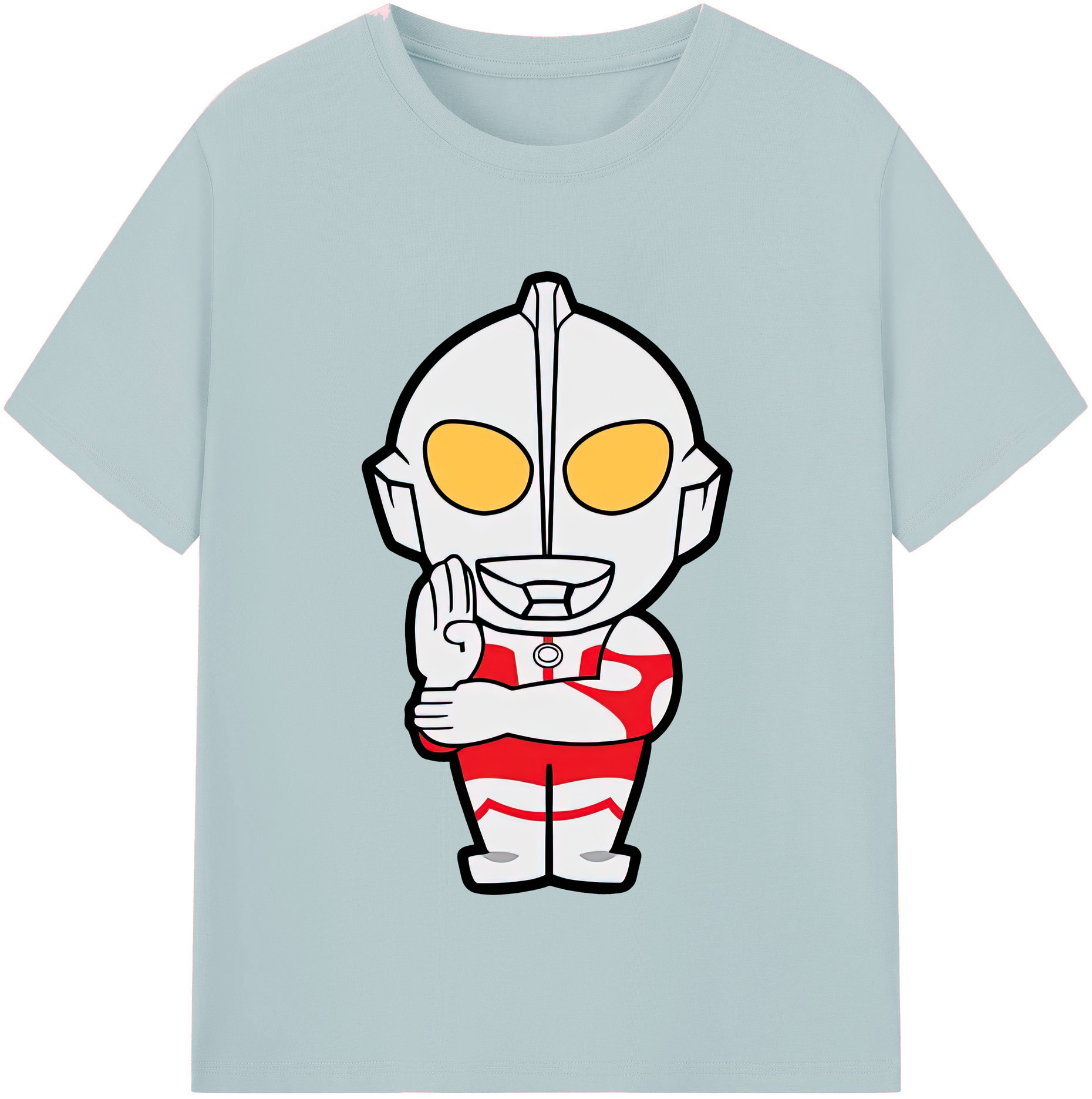 （画像用） ウルトラマン Ultraman 綿100％半袖Tシャツ（フロントプリント）